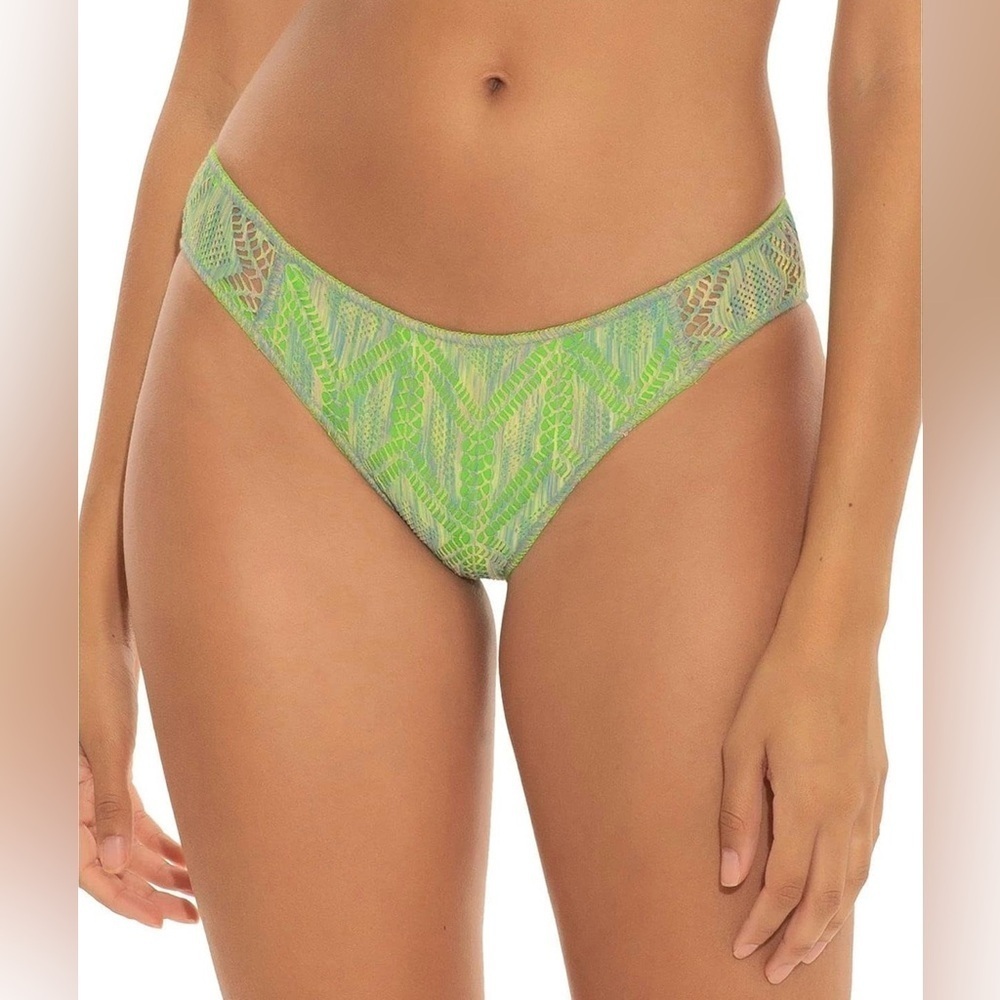 BECCA by Rebecca Virtue Mosaic Adela Crochet Hipster Bottoms